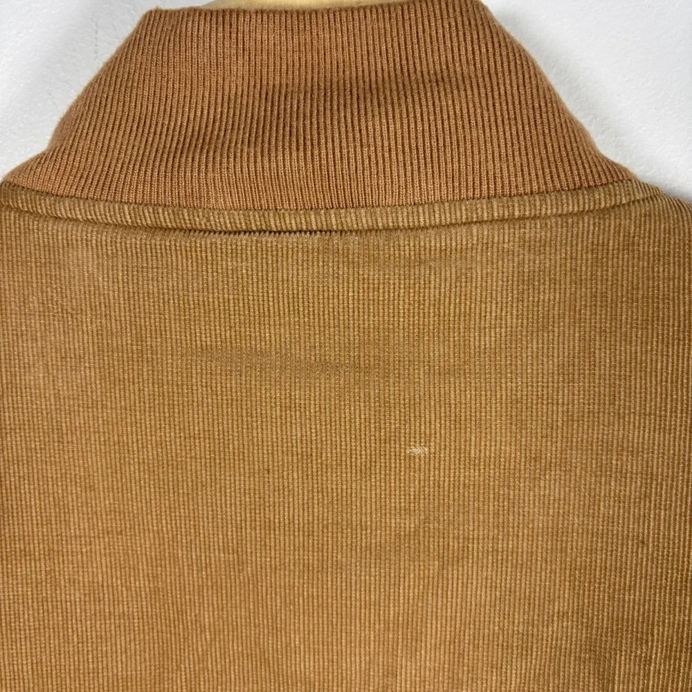 Polo Golf Ralph Lauren Mens XL Tan Corduroy Harrington Bomber Jacket Full Zip
